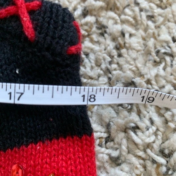 VIntage Basic Editions Holiday Christmas Patchwork Sweater Vest - Picture 6 of 7